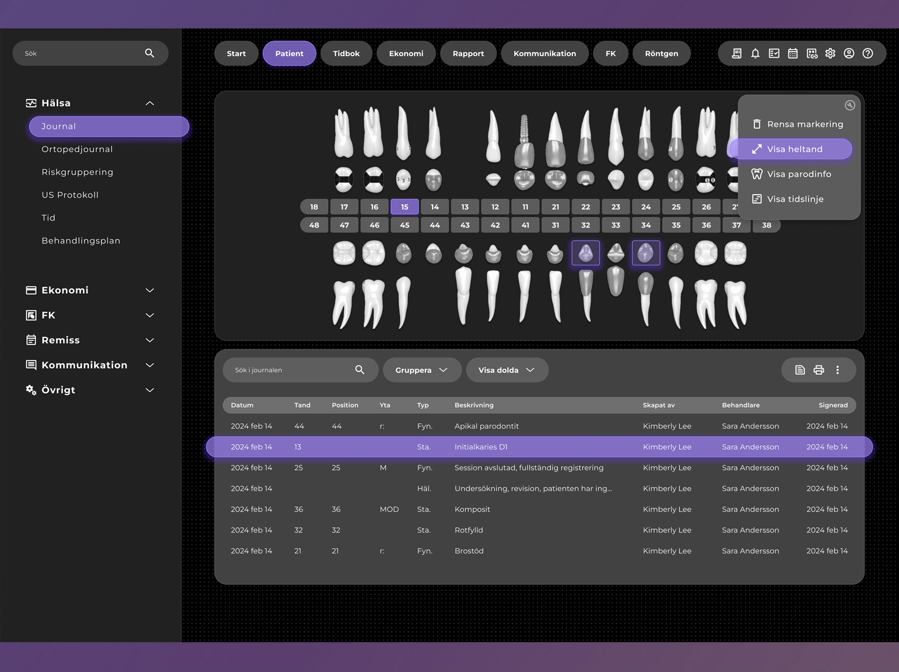 Main User Interface